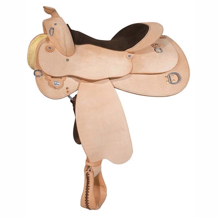 Circle Y Roughout Trainer 16" Saddle